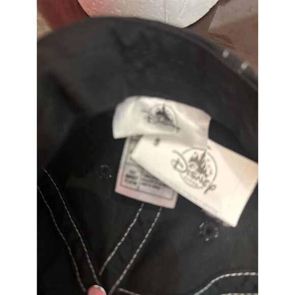 Disney Parks Nightmare Before CHRISTMAS BASEBALL CAP Misfit Love Studs NWT - Picture 4 of 4
